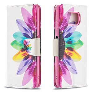 υποδοχές καρτών και μαγνητικό κούμπωμα Flip Wallet από συνθετικό δέρμα και TPU