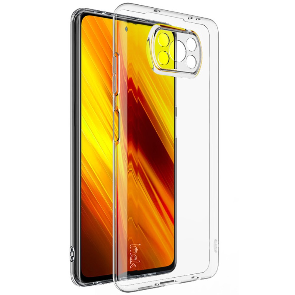 Θήκη Xiaomi Poco X3 NFC / X3 Pro IMAK UX-5 Series Soft TPU πλάτη διάφανη Θήκη Xiaomi Poco X3 NFC / X3 Pro IMAK UX-5 Series Soft TPU πλάτη διάφανη