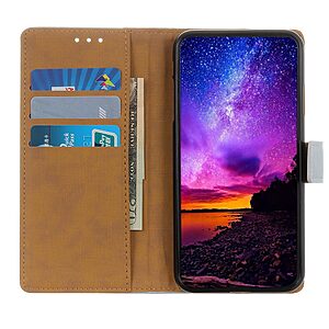 Θήκη Xiaomi Redmi Note 10 5G / Poco M3 Pro 5G Mad Mask Leather Wallet Case με βάση στήριξης, υποδοχές καρτών και μαγνητικό κούμπωμα Flip Wallet από συνθετικό δέρμα μωβ - Image 5