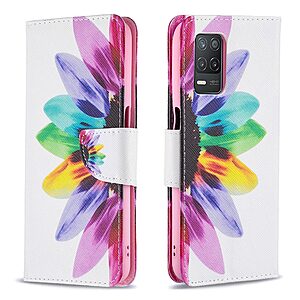 Θήκη Realme 8 5G OEM Colorful Petals με βάση στήριξης
