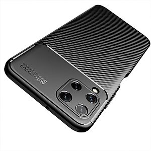 Θήκη Samsung Galaxy A22 4G OEM Beetle Series Carbon Fiber Πλάτη TPU μπλε - Image 3