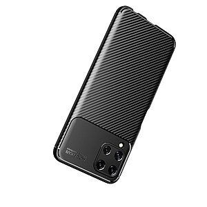Θήκη Samsung Galaxy A22 4G OEM Beetle Series Carbon Fiber Πλάτη TPU μπλε - Image 5