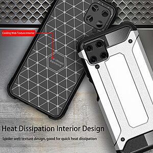 Θήκη Samsung Galaxy A22 4G Mad Mask Armor Guard Hybrid Πλάτη από σκληρό πλαστικό και TPU μπλε - Image 5