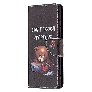 υποδοχές καρτών και μαγνητικό κούμπωμα Flip Wallet από συνθετικό δέρμα και TPU