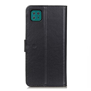 Θήκη Samsung Galaxy A22 5G Mad Mask Leather Wallet Case με βάση στήριξης, υποδοχές καρτών και μαγνητικό κούμπωμα Flip Wallet από συνθετικό δέρμα μαύρο - Image 4