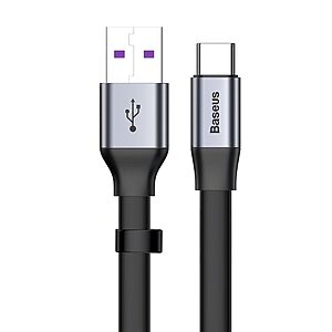 Καλώδιο Baseus USB σε Type-C Quick Charge 3.0 23cm γκρι - Image 3
