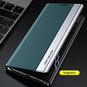 Θήκη Xiaomi 11T / 11T Pro New Design Leather Stand Cover από συνθετικό δέρμα γαλάζιο - Image 3