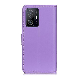 Θήκη Xiaomi 11T / 11T Pro Mad Mask Leather Wallet Case με βάση στήριξης, υποδοχές καρτών και μαγνητικό κούμπωμα Flip Wallet από συνθετικό δέρμα μωβ - Image 3