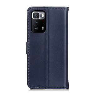 Θήκη Xiaomi Poco X3 GT Mad Mask Leather Wallet Case με βάση στήριξης, υποδοχές καρτών και μαγνητικό κούμπωμα Flip Wallet από συνθετικό δέρμα μπλε - Image 3