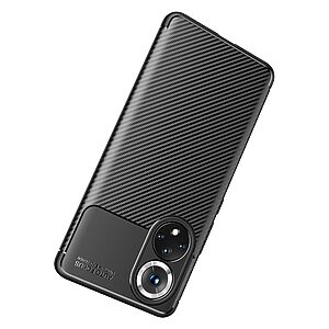 Θήκη Huawei Nova 9 / Honor 50 OEM Beetle Series Carbon Fiber Πλάτη TPU μαύρο - Image 3