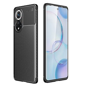 Θήκη Huawei Nova 9 / Honor 50 OEM Beetle Series Carbon Fiber Πλάτη TPU μαύρο