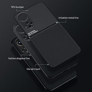 Θήκη Huawei Nova 9 / Honor 50 OEM Inner Edge πλάτη από TPU μαύρο - Image 3