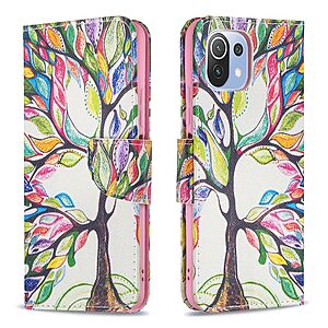 Θήκη Xiaomi Mi 11 Lite / Mi 11 Lite 5G OEM Colorized Tree με βάση στήριξης