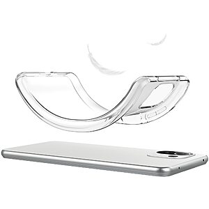 Θήκη Xiaomi Mi 11 Lite / Mi 11 Lite 5G OEM Silicone Sockproof V2 Transparent Πλάτη TPU - Image 4