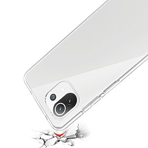 Θήκη Xiaomi Mi 11 Lite / Mi 11 Lite 5G OEM Silicone Sockproof V2 Transparent Πλάτη TPU - Image 5