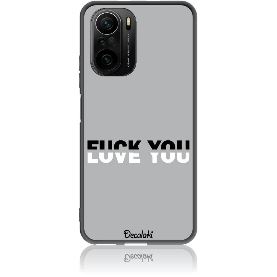 S50008XPF3 Θήκη για Xiaomi Poco F3 / Mi 11i Fuck You or Love You - Image 1