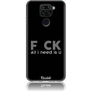 Θήκη για Xiaomi Redmi Note 9 F_ck All I Need Is U