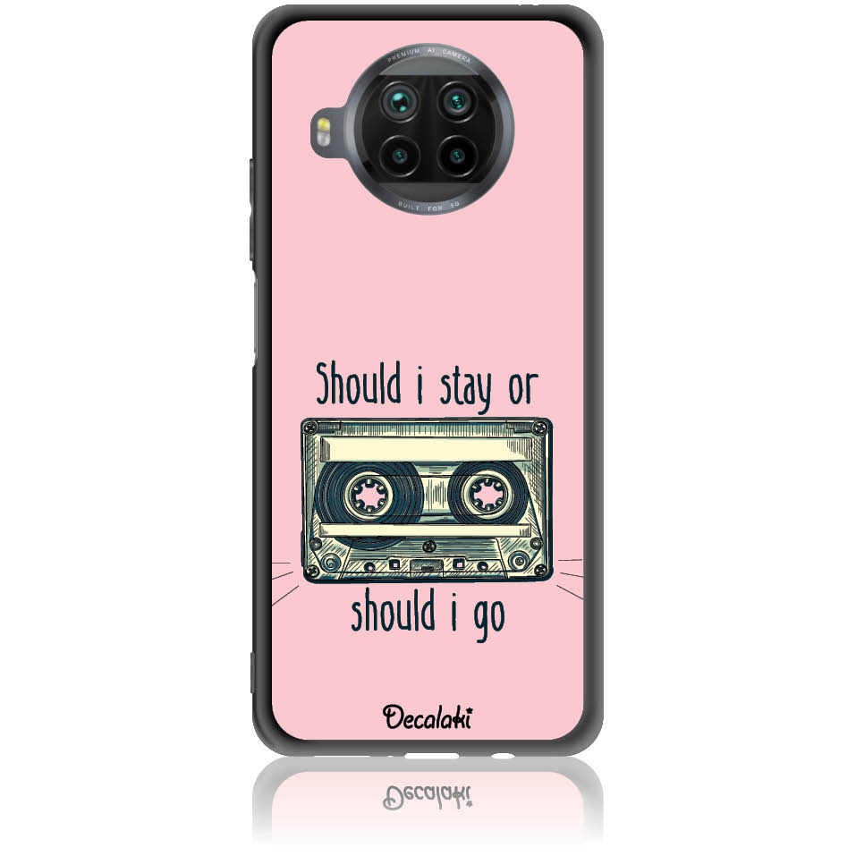 S50058MI10TL Θήκη για Xiaomi Mi 10T Lite Should i Stay or Should i Go - Image 1