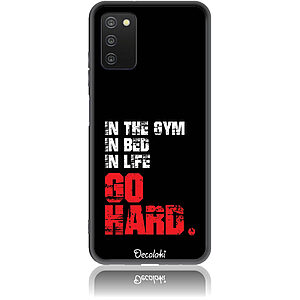 Θήκη για Samsung Galaxy A03S Go Hard Gym Addicted