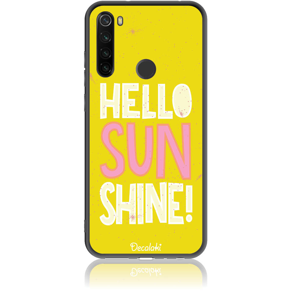 S50377RN8T Θήκη για Xiaomi Redmi Note 8T Hello Sunshine - Image 1