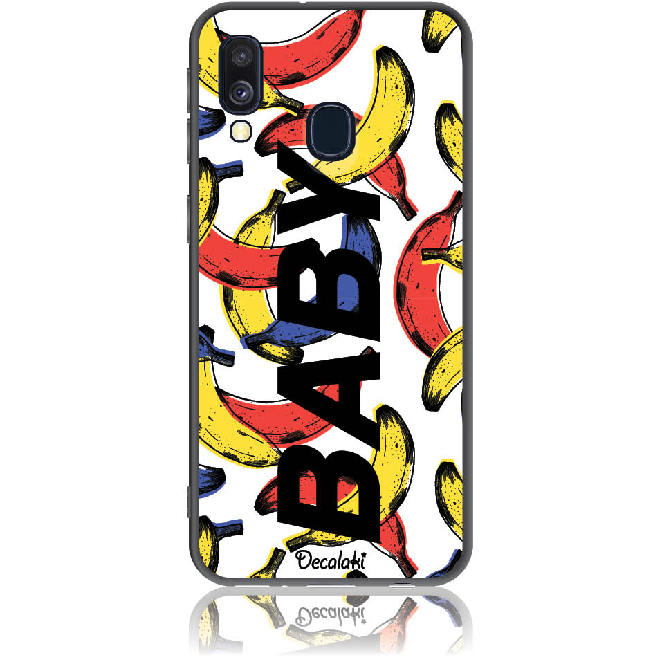 S50416SA40 Θήκη για Samsung Galaxy A40 90s Banana Baby - Image 1