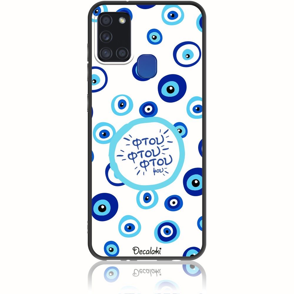 Θήκη για Samsung Galaxy A21s Φτου Φτου Φτου μου