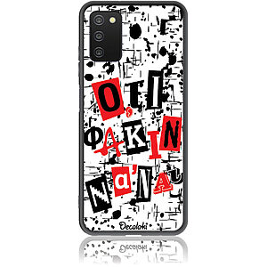 Θήκη για Samsung Galaxy A03S Ό,τι φακιν να 'ναι