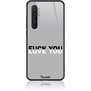 Θήκη για Xiaomi Mi Note 10 Lite Fuck You or Love You