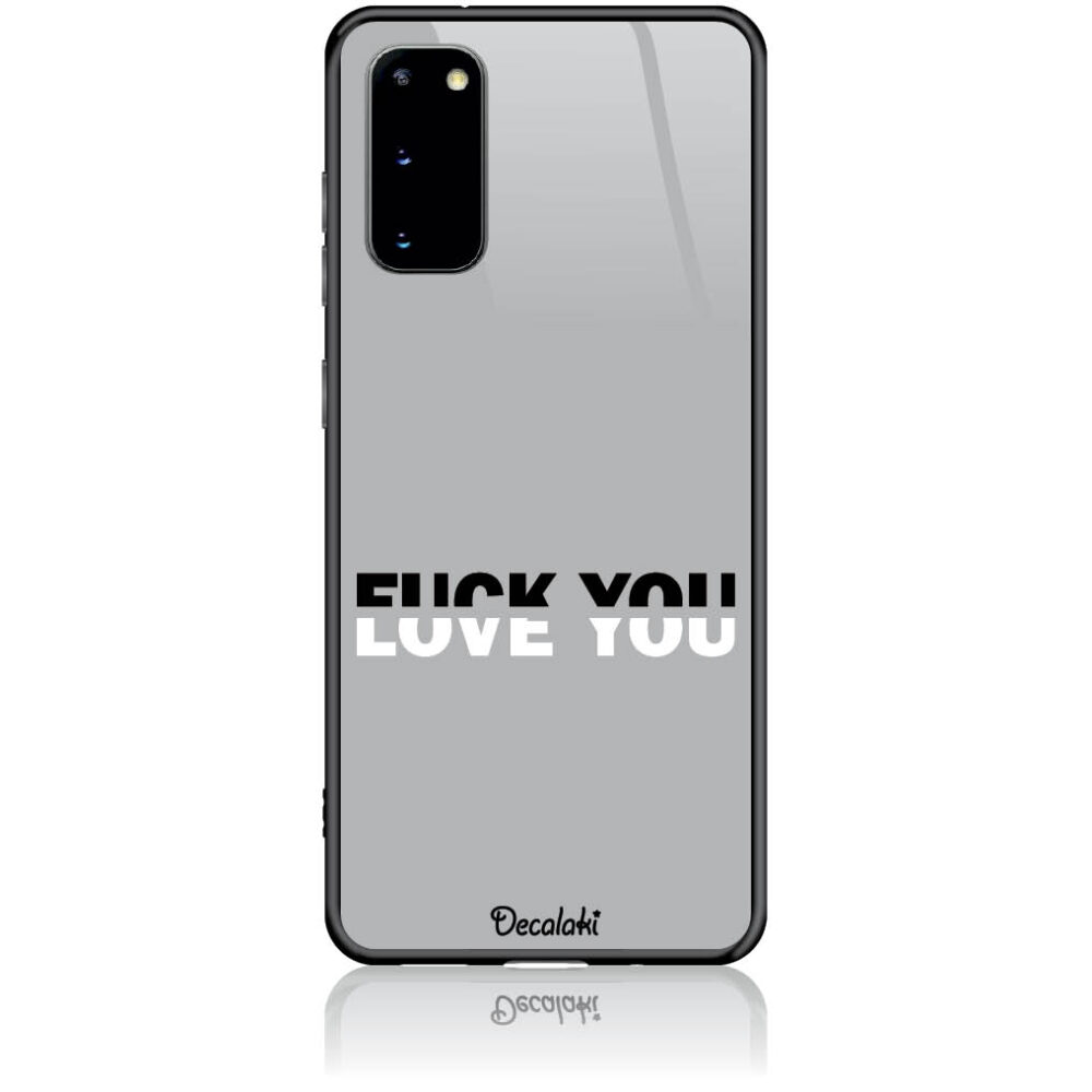 T50008SS20 Θήκη για Samsung Galaxy S20 Fuck You or Love You - Image 1