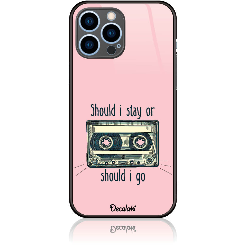 T50058IP13M Θήκη για iPhone 13 Pro Max Should i Stay or Should i Go - Image 1