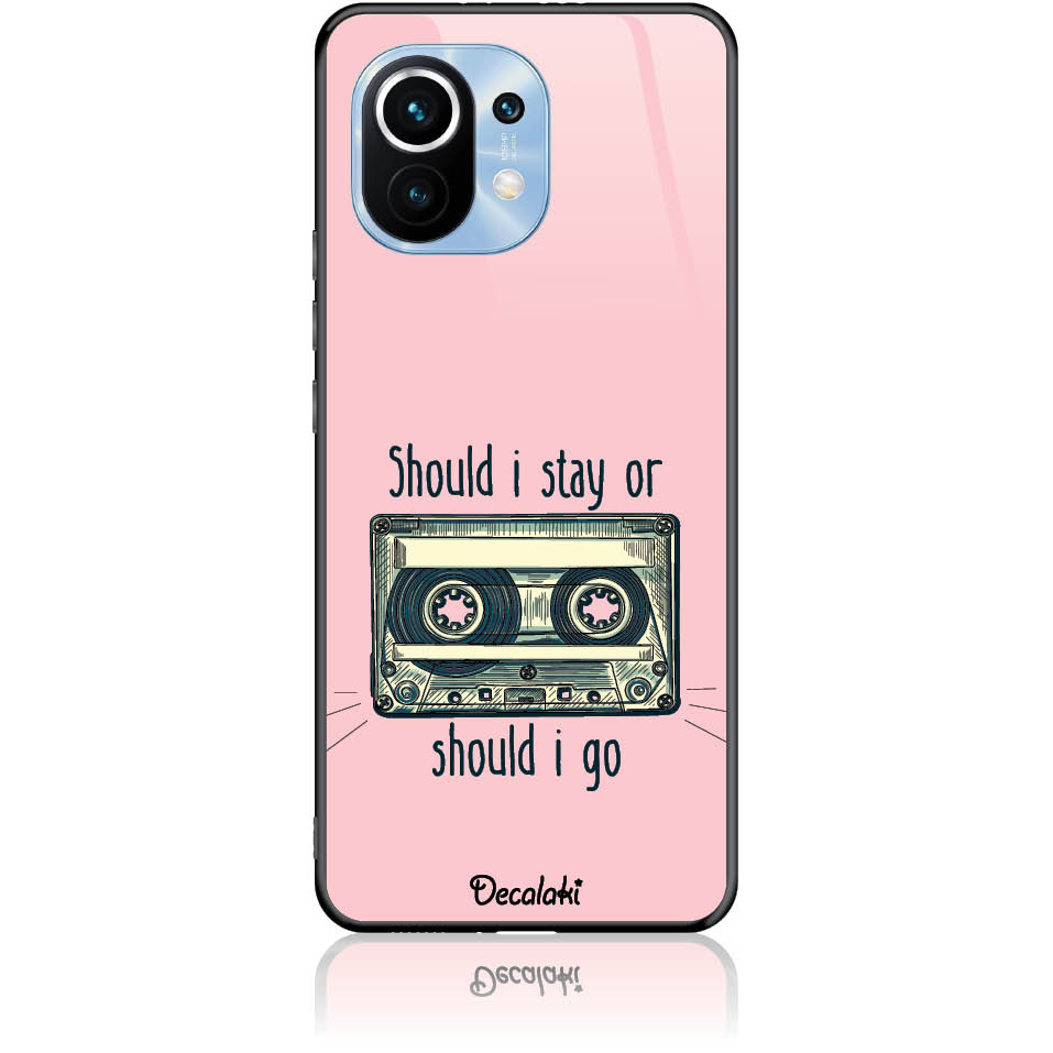 T50058MI11 Θήκη για Xiaomi Mi 11 Should i Stay or Should i Go - Image 1
