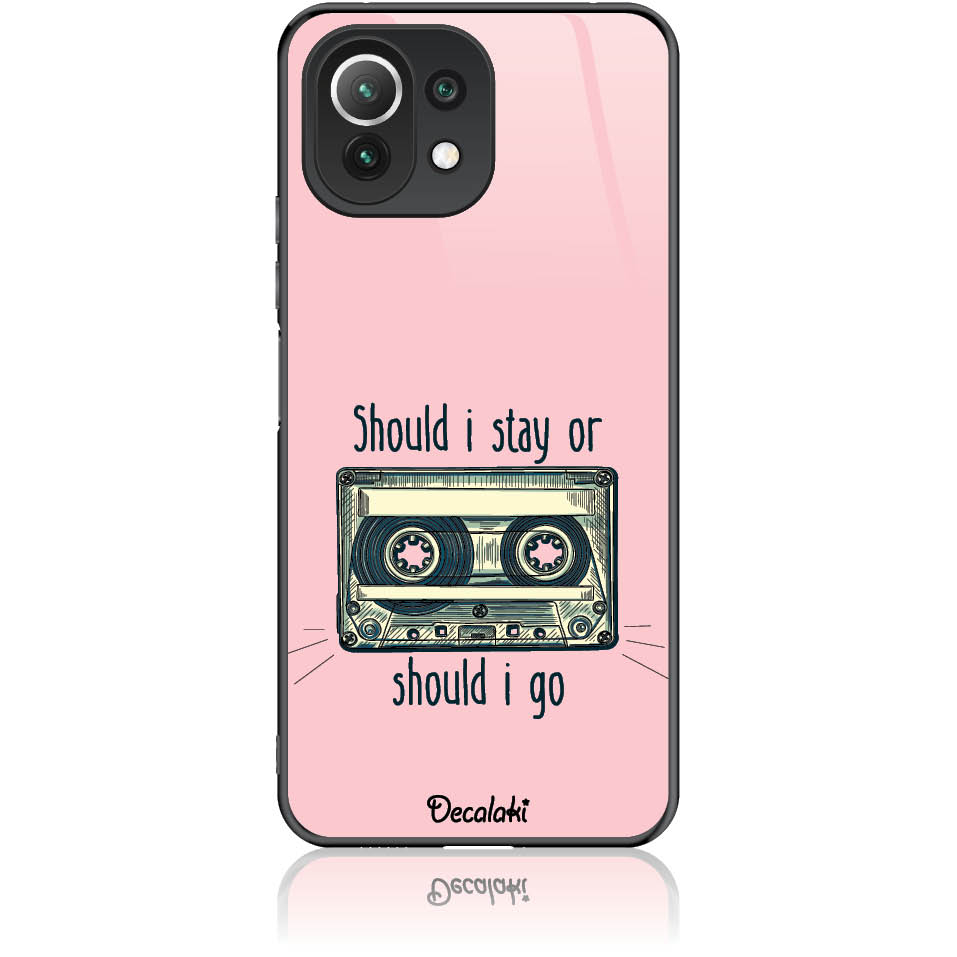 T50058MI11L Θήκη για Xiaomi Mi 11 Lite Should i Stay or Should i Go - Image 1