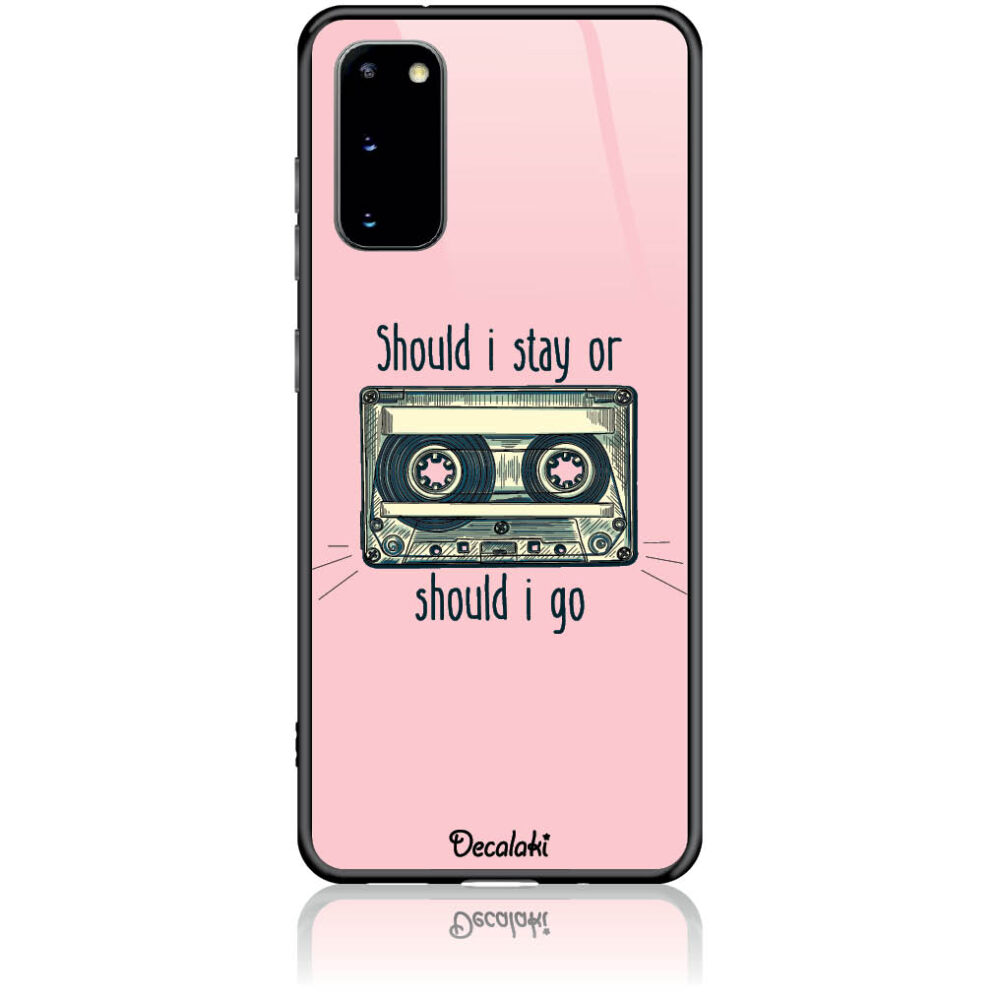 T50058SS20 Θήκη για Samsung Galaxy S20 Should i Stay or Should i Go - Image 1