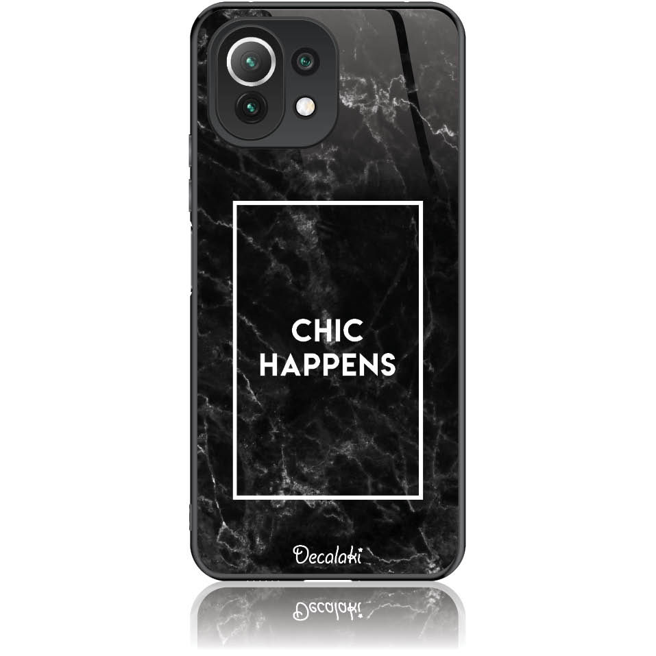 T50063MI11L Θήκη για Xiaomi Mi 11 Lite Chic Happens - Image 1