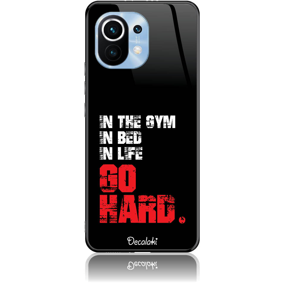 T50133MI11 Θήκη για Xiaomi Mi 11 Go Hard Gym Addicted - Image 1