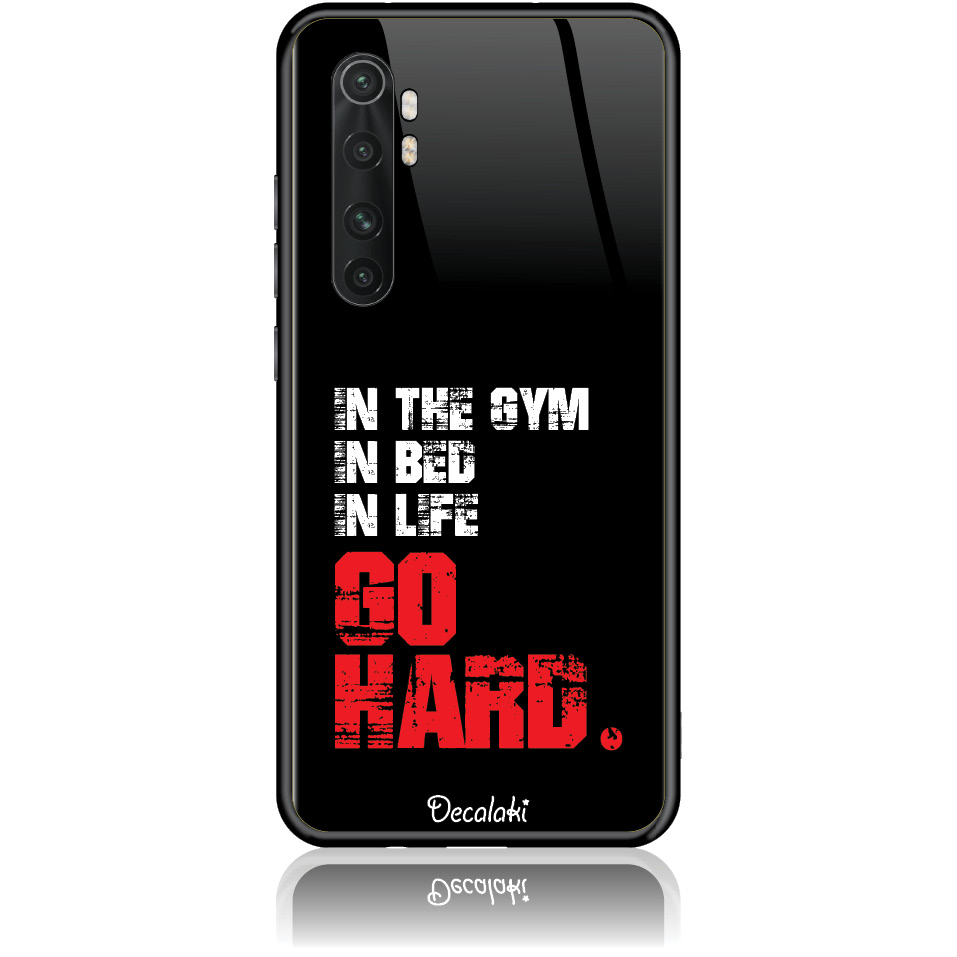 T50133MN10L Θήκη για Xiaomi Mi Note 10 Lite Go Hard Gym Addicted - Image 1