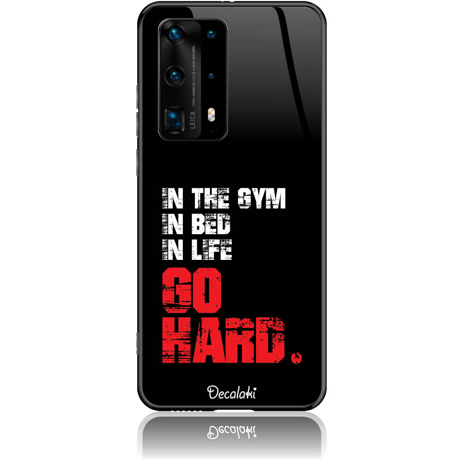 T50133P40P Θήκη για Huawei P40 Pro (5G) Go Hard Gym Addicted - Image 1
