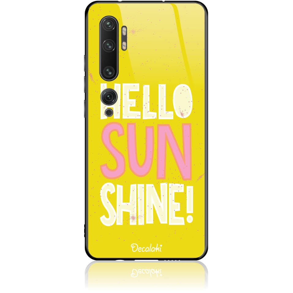 T50377MN10 Θήκη για Xiaomi Mi Note 10 / Pro Hello Sunshine - Image 1