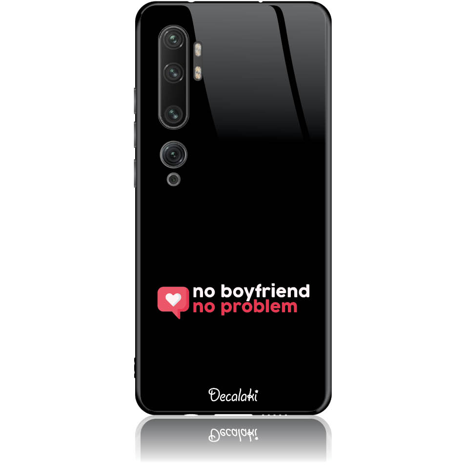 T50410MN10 Θήκη για Xiaomi Mi Note 10 / Pro No Boyfriend No Problem - Image 1