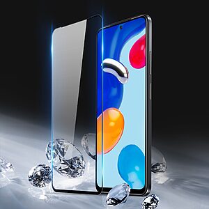 DUX DUCIS Full Glue για Xiaomi Redmi Note 11 / 11S (Πλήρης Κάλυψη) Αντιχαρακτικό γυαλί Tempered Glass 9H – μαύρο – 0.33mm - Image 2