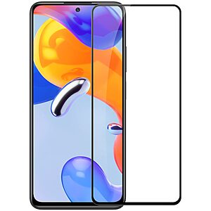 NiLLkin Amazing CP+ Pro Max για Xiaomi Note 11 Pro / 11 Pro 5G (Πλήρης Κάλυψη) Αντιχαρακτικό γυαλί Tempered Glass 9H – μαύρο – 0.33mm