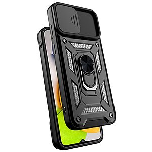 Kickstand και Βάση στήριξης από σκλήρό Premium TPU μαύρο