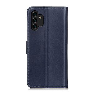 Θήκη Samsung Galaxy A13 Mad Mask Leather Wallet Case με βάση στήριξης, υποδοχές καρτών και μαγνητικό κούμπωμα Flip Wallet από συνθετικό δέρμα μπλε - Image 3