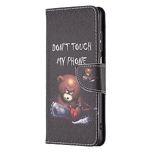 υποδοχές καρτών και μαγνητικό κούμπωμα Flip Wallet από συνθετικό δέρμα και TPU