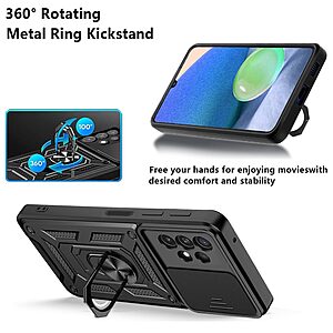 Kickstand και Βάση στήριξης από σκλήρό Premium TPU μπλε