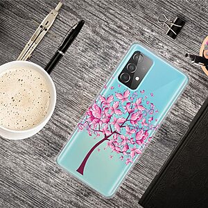 Θήκη Samsung Galaxy A13 OEM σχέδιο Pink Flowers πλάτη TPU - Image 4