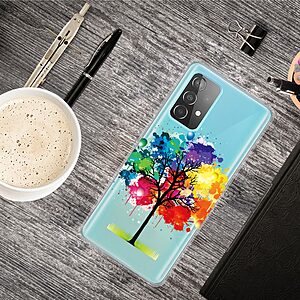Θήκη Samsung Galaxy A13 OEM σχέδιο Colorful Tree πλάτη TPU - Image 4