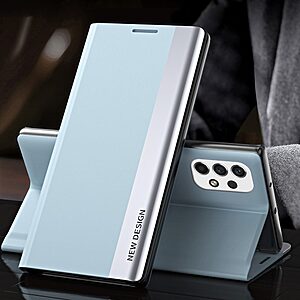 Θήκη Samsung Galaxy A33 5G New Design Leather Stand Cover από συνθετικό δέρμα κόκκινο - Image 3
