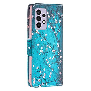 Θήκη Samsung Galaxy A33 5G OEM Wintersweet με βάση στήριξης, υποδοχές καρτών και μαγνητικό κούμπωμα Flip Wallet από συνθετικό δέρμα και TPU - Image 3