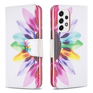 Θήκη Samsung Galaxy A53 5G OEM Colorful Petals με βάση στήριξης